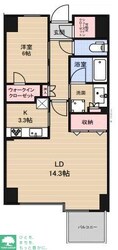 プラウド銀座東レジデンスの物件間取画像